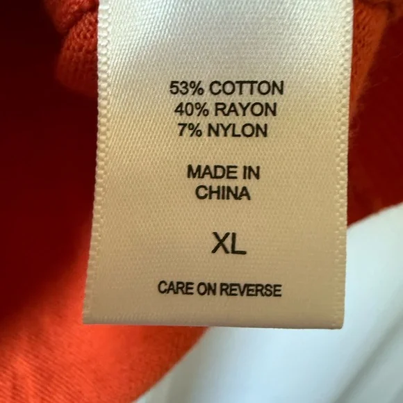 New York & Company Vibrant Orange Cardigan - Picture 4 of 5